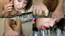 [Giantess] Do whatever you want with a shrink transfer Part 1 [Momo Minami] [Swallowed]