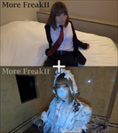 【通常版】Model:Natsumi　Wearing Men's Suit　Wear Part+Shaving Cream Part